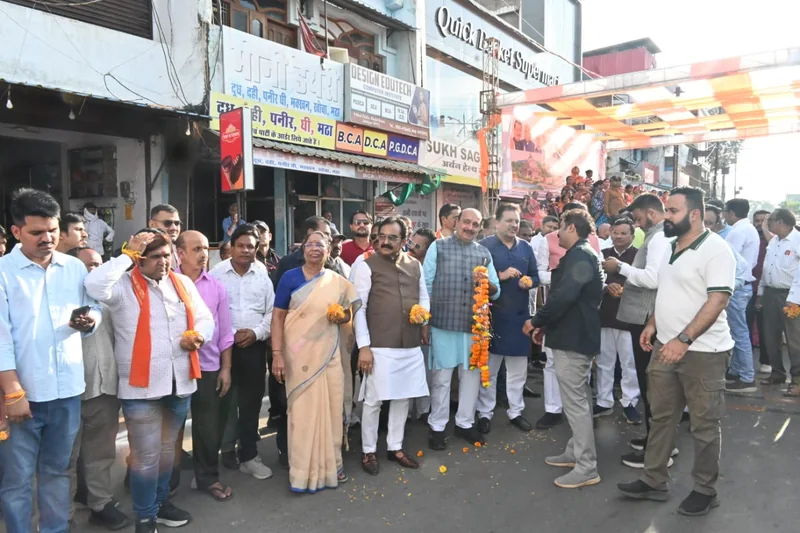 सेवा संकल्प अभियान:- जबलपुर पहुँची ‘जल जन सेवा’ बाइक रैली