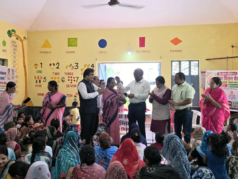 सेवा संकल्प अभियान के तहत वार्ड 48 एवं 50 में आयोजित हुए ‘आंगन मिलन सेवा’ कार्यक्रम